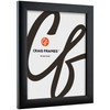 Craig Frames Contemporary, 15x21.25 Black Picture Frame, 1" Wide, Wall
