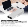 Flash Drive Metal Portable Uncovered 2.0 USB Thumb Memory Stick