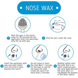 Gosso Brazilian Wax Nose Hair Depilation Set