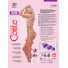 Conte Sheer Full Support Compression Pantyhose Tights with Control Top