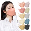 MOELIFE KF94 Mask, Pack of 50, Non-Woven Fabric, Traditional Colors,