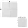 Servilletas desechables para cóctel, 200 unidades, 25.4 x 25.4 cm,