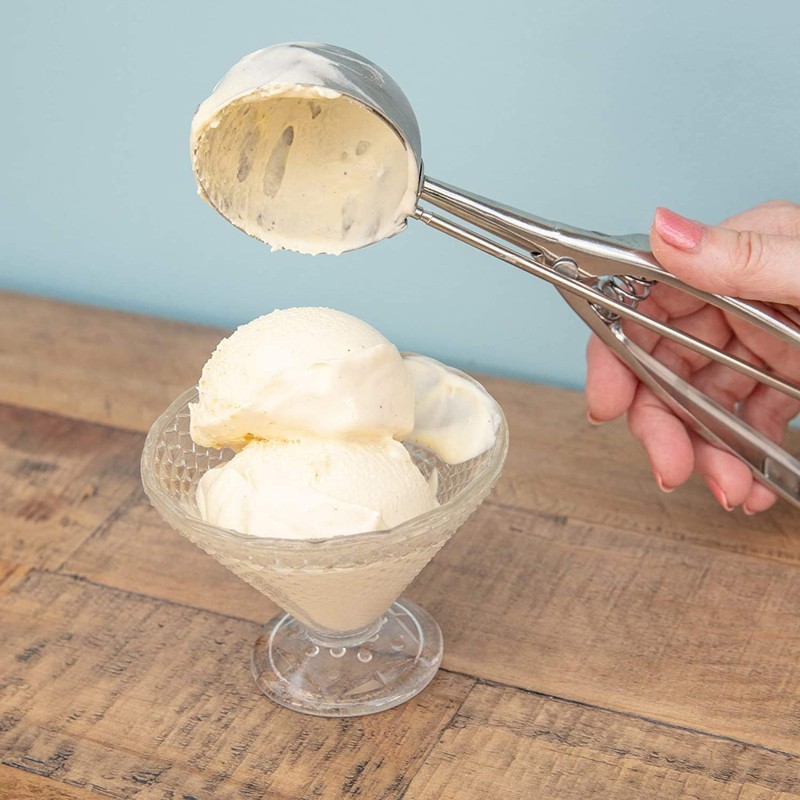 Prima Traditional Stainless Steel Ice Cream Scoop
