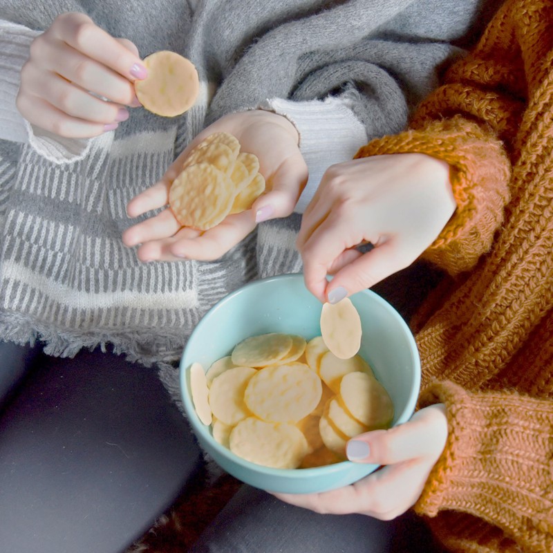 Good Thins Three Cheese Rice & Cheese Snacks Gluten Free