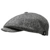 WEROR WEROR-10.1 Men's & Women's Flat Cap - grey/black