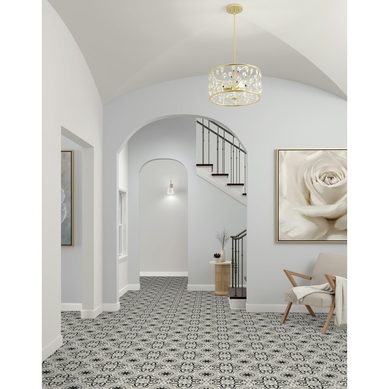 12x12 Marseille Encaustic Pattern Ceramic Tile Floor Wall (8)