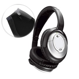 kwmobile Kopfbügelpolster kompatibel mit Bose Quiet Comfort 2 /QC15 / QC25 / QC35 /QC2 / QC3 / AE2 / AE2i - Ersatz Neopren Bügelpolster Kopfhörer Schwarz