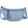 styleBREAKER Women's Half Moon Crossbody Shoulder Bag, Removable Adjustable Shoulder