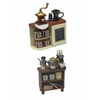 Miniature Wizardi Roombox Kit - Coffee Shop Dollhouse Kit