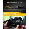 LESAUCE LED Side Mirrors LED Sequential Dynamic Smoked Lens Turn