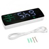 CO2 Monitor High Accuracy Far Infrared Sensor 2000MAH Battery Temperature