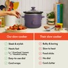 bella 1.5 Qt Slow Cooker with 3 Heat Manual Control,