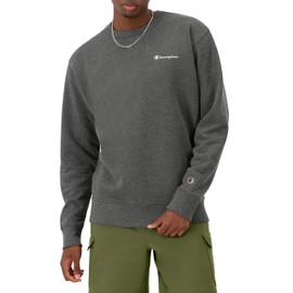 Champion Men's Sweatshirt, Powerblend, Fleece Midweight Crewneck Sweatshirt(Reg. or Big & Tall)