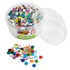 Rayher 14794999 Soft Glass Mosaic Mix 1 x 1 cm,