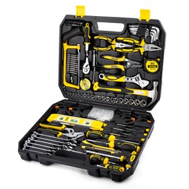 DOWELL Mechanic Tool Set Socket Wrench Auto Repair Tool Set 228-Piece Hand Tool Kit Toolbox Storage Case