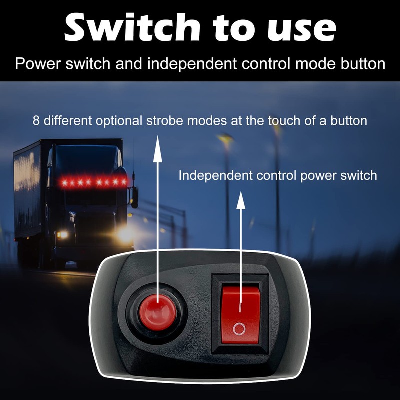 EASE2U E 24 LED Strobe Lights for Trucks Vehicles Suvs,