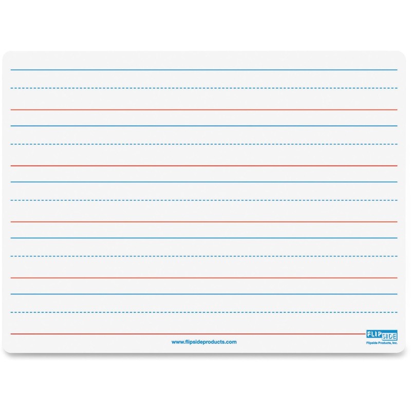 Flipside, FLP10076, Double-Sided Magnetic Dry Erase Board, 1 Each,White