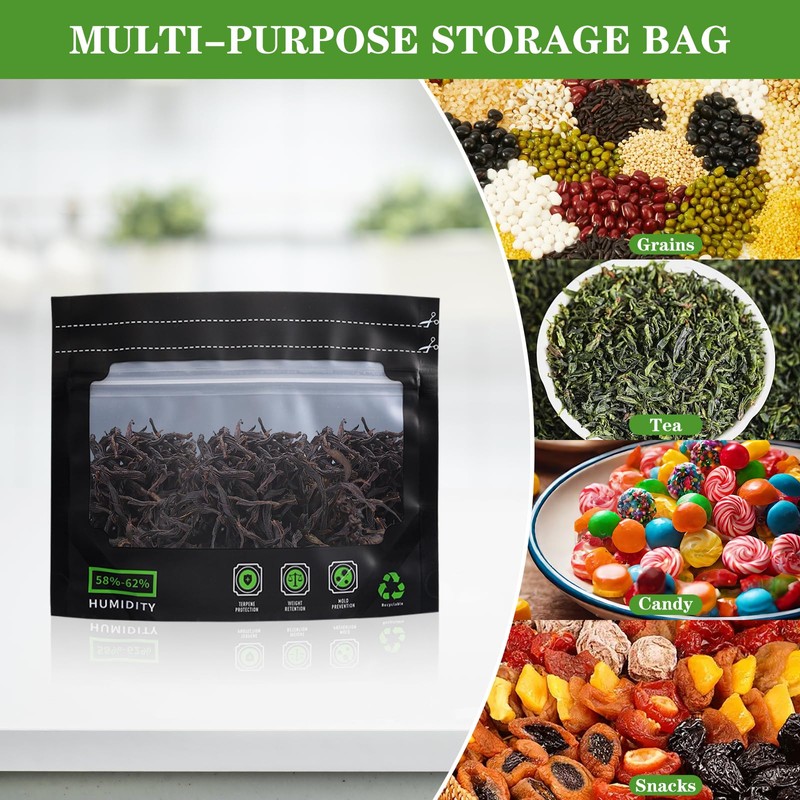 Pack of 10 30 g Reusable Storage Bags for Terploc