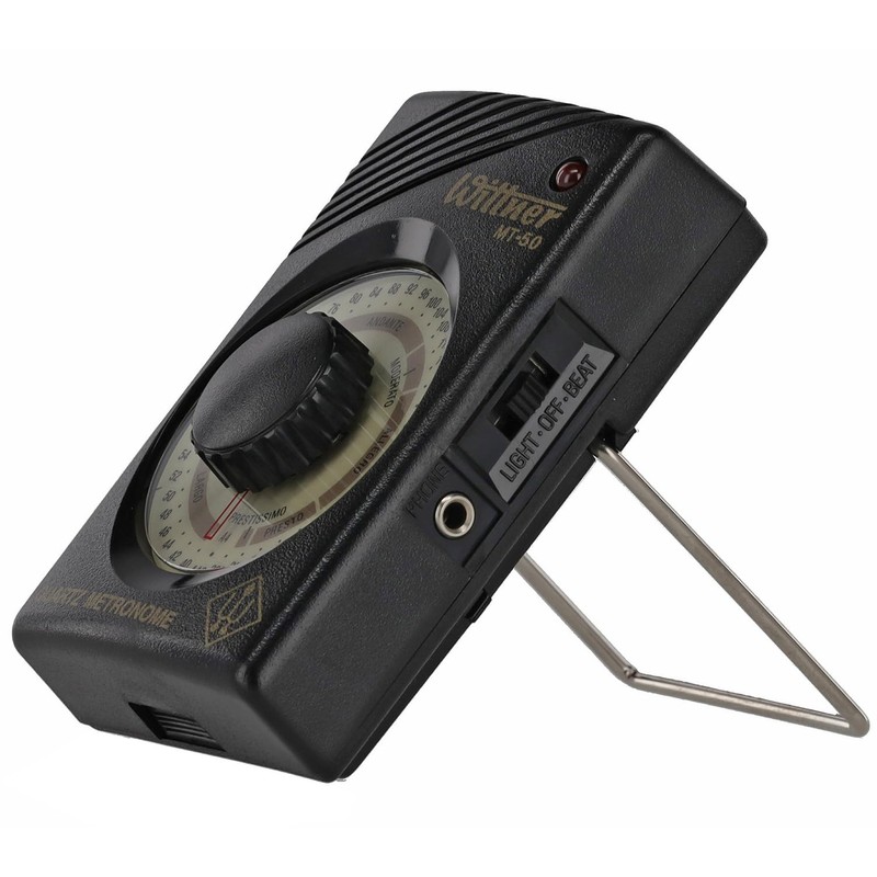 Wittner MT-50 Quartz Metronom inklusive Ohrhörer mit keepdrum Mikrofasertuch