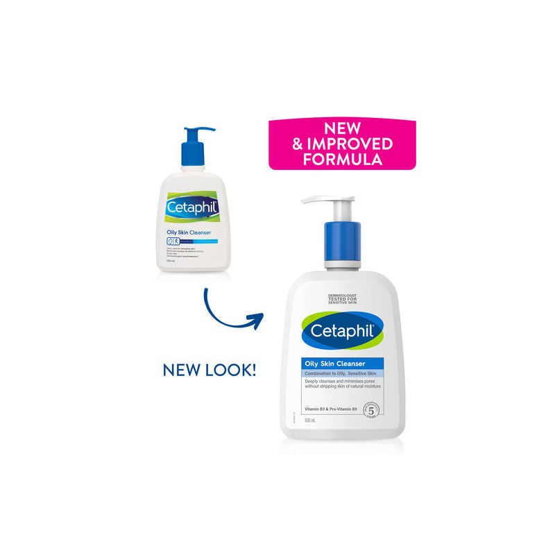 Cetaphil Oily Skin Cleanser 500mL