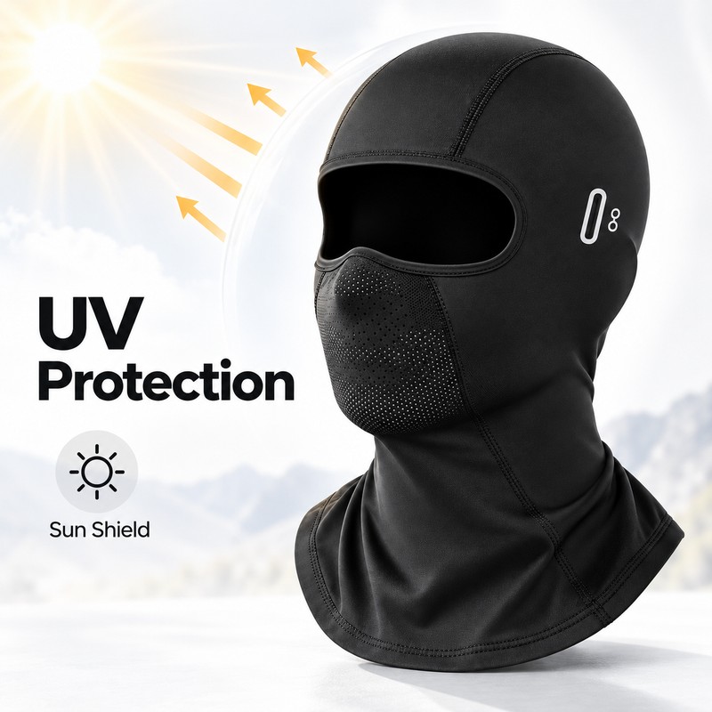 Motorcycle Balaclava Face Mask for Riding – Breathable, Quick-Drying Full