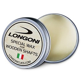 Longoni Professional Carom Pool Cue Cleaning Wax in New Formula Specially for Wooden Cue Shafts