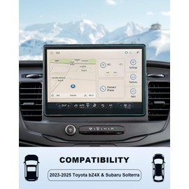 BIXUAN (2PCS) For 2022-2026 Ford Transit (Passenger Van XL/XLT/Cargo Van/Crew Van) 12Inch Touch Screen Protector, 2025 2026 Transit Accessories HD Transparent Nano Film