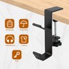 YDEROD Convenient 2Pcs Purse Hook for Table, Desk Headset Holder