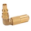 Propane Refill Adapter 9/16 to 1/4 Compact Connection Good Sealing