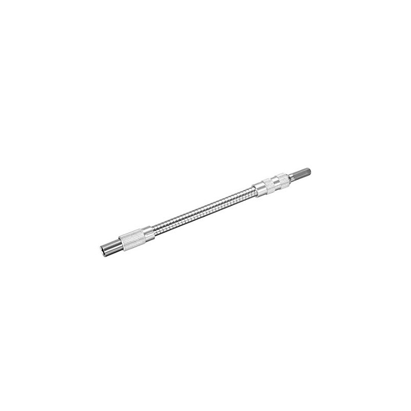 sourcing map Flexible Extension Screwdriver Bit Holder Magnetic Extention Hex