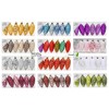 MAGIC Pack of 6 Plastic Pine Cones, 9 cm, Plastic