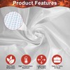 100x100CM Large Fire Blanket With Loops, Fiberglass Flame Retardant Fire