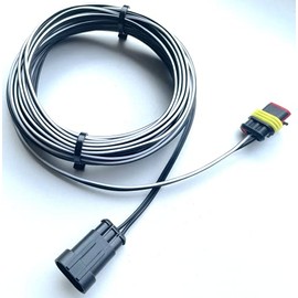 Low Voltage Cable for Gardena Robotic Smart Sileno - City 250 500 1000 - Life 750 100 1250 - MINIMO 250 500 Robotic Lawnmower Connection Cable for Transformer Power Supply and Charging Station - (10