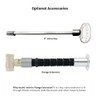 HPC Fire 1/2-Inch Straight Gas Fire Pit Shut Off Valve