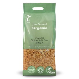 Organic Yellow Split Peas 500g