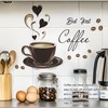 duoyif Coffee Wall Sticker, Wall Sticker, Coffee Cup Wall Picture,