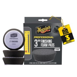 Meguiar's, Discos de Espuma de Acabado Profesional, 3", M3FFP3, 3pz