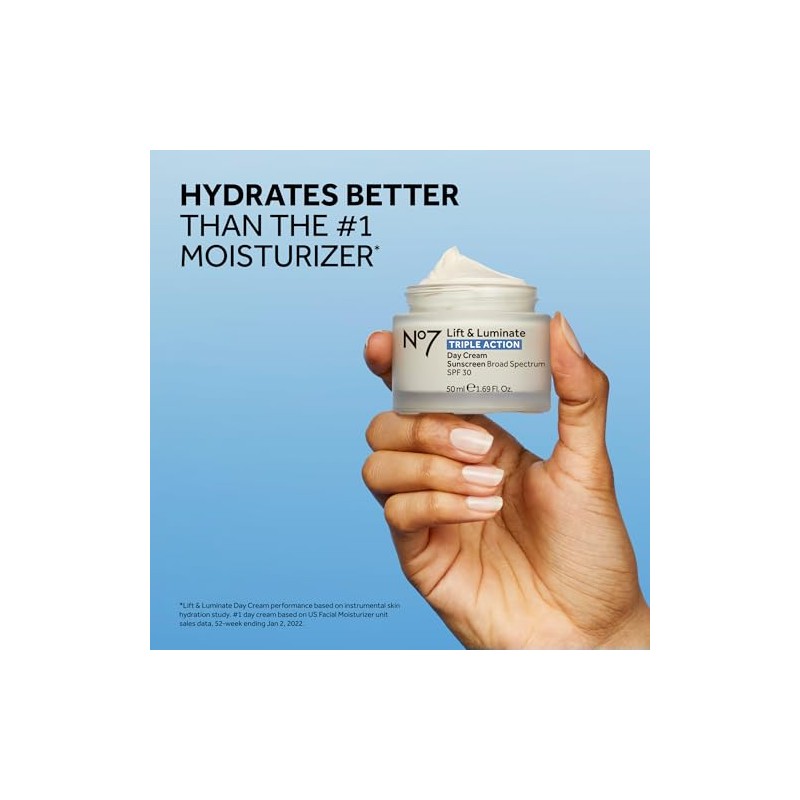 No7 Lift Luminate Triple Action Day Cream SPF30 50ml