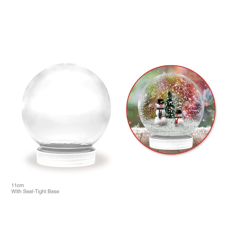 DIY Snow Globe with Seal Tight Screw Base - DIY