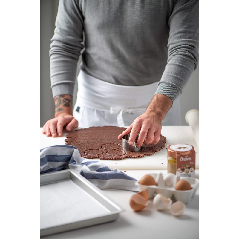 DECORA 0063751 TORTENRING RUND AUS Edelstahl Ø 24 X H