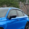 Goodyear Shatterproof Window Deflectors for Honda Civic 2022-2025 Hatchback, Tape-on