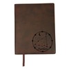 Sunny Lark Libra Leather Journal - 300 Lined Refillable Pages