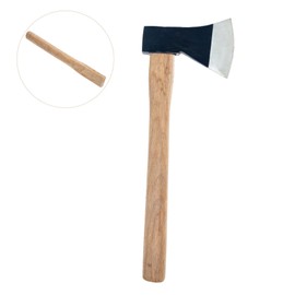 CIMAXIC Wooden Axe Handle Replacement Solid Axe Grip for Camping Hatchet and Hand Axe Durable Wooden Handle for Axe Accessory and Chopping Tasks