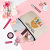 ancpeany Meaningful 70th Birthday Gifts for Women Makeup Bag, Happy