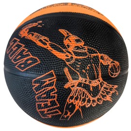 Best Sport Unisex Child Team Basketball - Black/Orange, Size 5