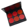 Paleta De Pintalabios De 6 Colores, Brillos De Labios, Plato