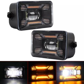 CHUSYYRAY Upgrade LED Fog Lights Fit For 2015-2020 Ford F150 4 Inch LED Fog Light Assembly