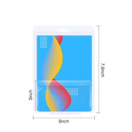 JEYUEHZH 40 Pack Clear Protector Cases, Model Car Clamshell Cases Compatible with Hot Wheels, Hard Plastic Protective Case for Display Storage, 7.5x5x2 Inch