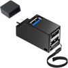 Type-C Hub USB-C Hub 3-in-1 Ultra Mini Direct Plug Portable
