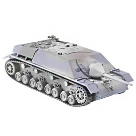 Gray 1:72 Plastic German Jagtpanzer IV Tank Unassembled Fighter Military Science Exhibition Model